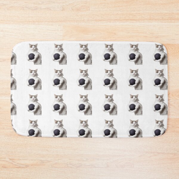 Item preview, Funny And Cute Cat With A Ball Of Wool designed and sold by BestUncommonTee.