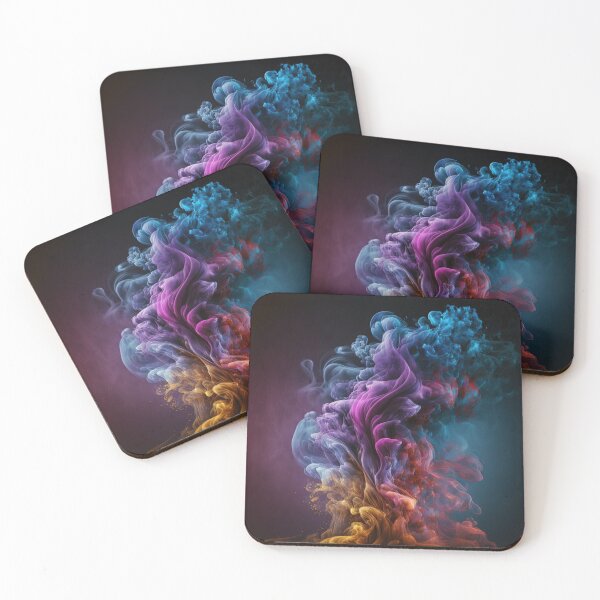 Item preview, Artistic Smoke Colors Backgrounds designed and sold by sweary12.