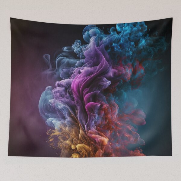 Item preview, Artistic Smoke Colors Backgrounds designed and sold by sweary12.