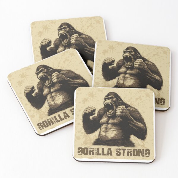 Item preview, Mountain Gorilla Strong Excited Roar designed and sold by Brockinator.