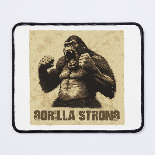 Item preview, Mountain Gorilla Strong Excited Roar designed and sold by Brockinator.