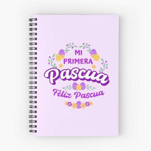 Item preview, Mi Primera Pascua My first Easter Spanish text - floral easter baby blossom easter newborn designed and sold by ALLURE-minimal.