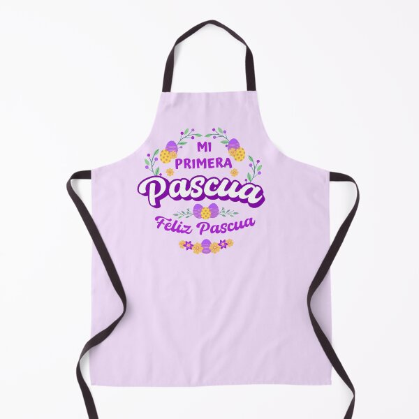 Item preview, Mi Primera Pascua My first Easter Spanish text - floral easter baby blossom easter newborn designed and sold by ALLURE-minimal.