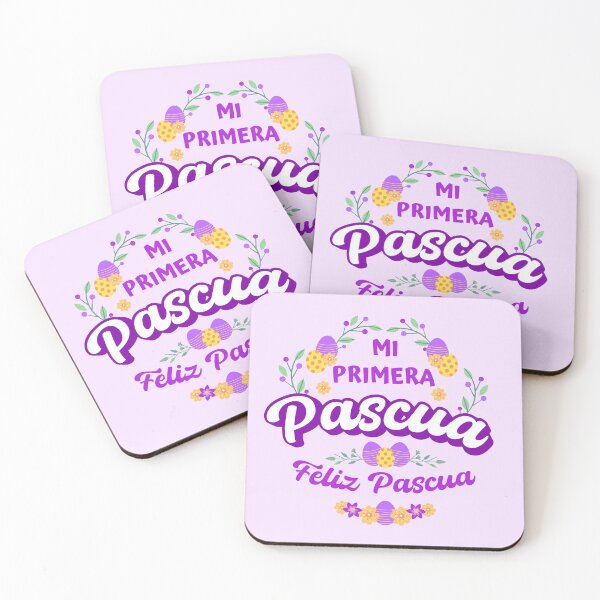 Item preview, Mi Primera Pascua My first Easter Spanish text - floral easter baby blossom easter newborn designed and sold by ALLURE-minimal.