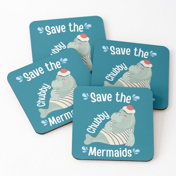 Item preview, Save The Chubby Mermaids designed and sold by Doodlehub.