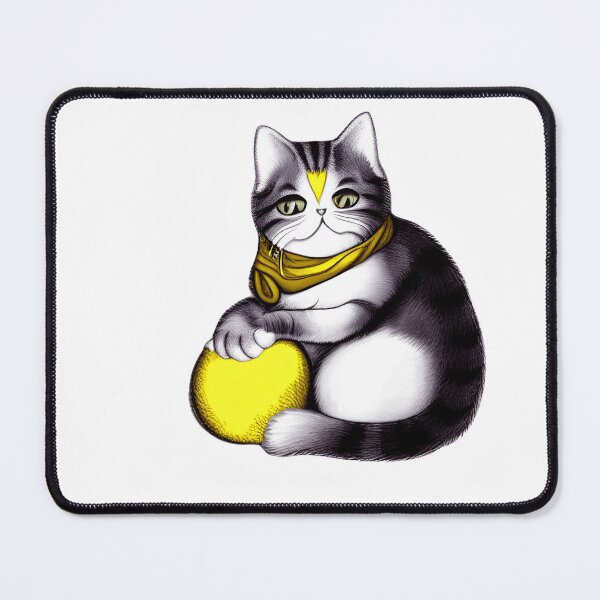 Item preview, Funny And Cute Cat With A Ball Of Wool designed and sold by BestUncommonTee.