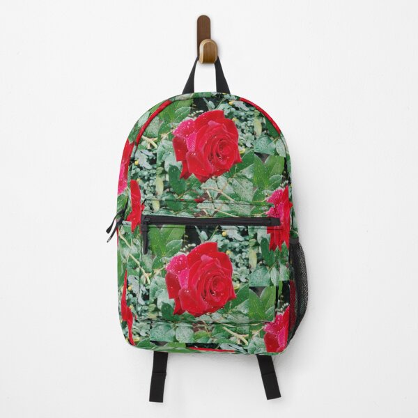 Item preview, Beautiful red rose after the rain designed and sold by helenkaiy.