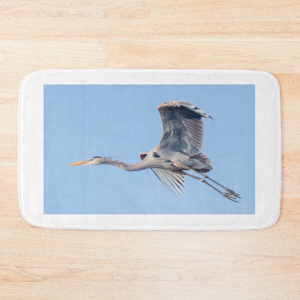 Item preview, Great Blue Heron Flying with its Wings Spread designed and sold by Puttaswamy Ravishankar.