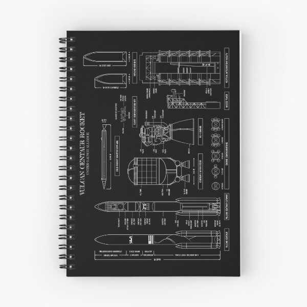 Item preview, ULA: Vulcan (White Stencil-No Background) designed and sold by BGALAXY.
