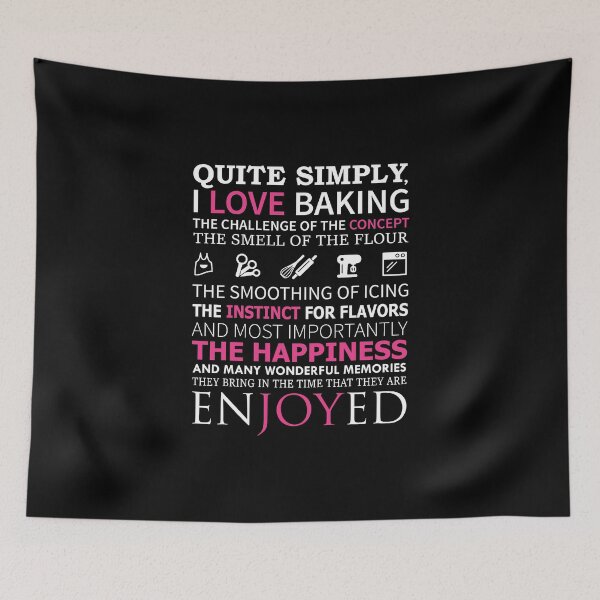 Item preview, I Love Baking designed and sold by designeclipse.