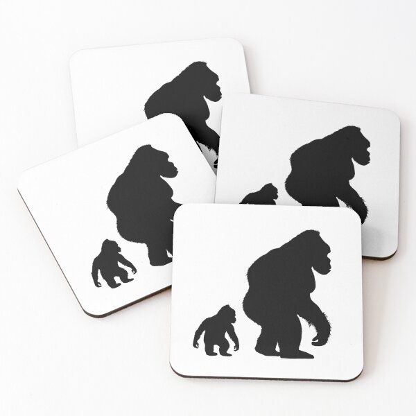 Item preview, Mountain Gorilla Silhouette designed and sold by Brockinator.