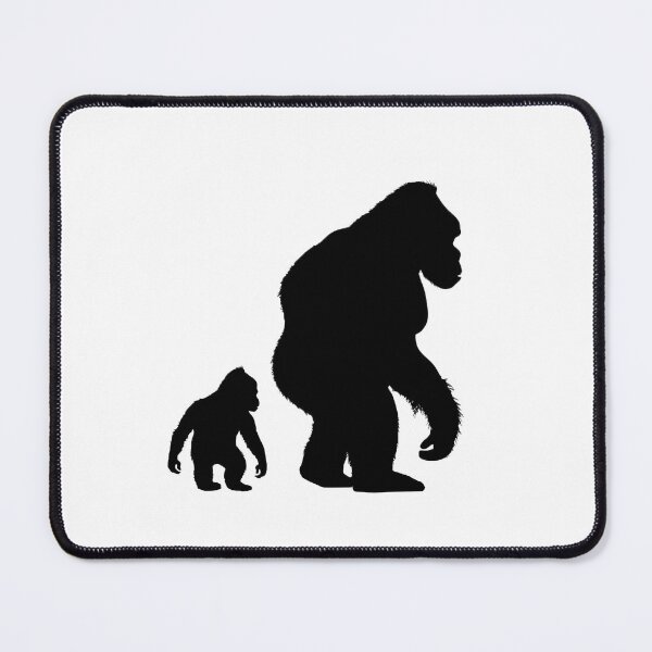 Item preview, Mountain Gorilla Silhouette designed and sold by Brockinator.