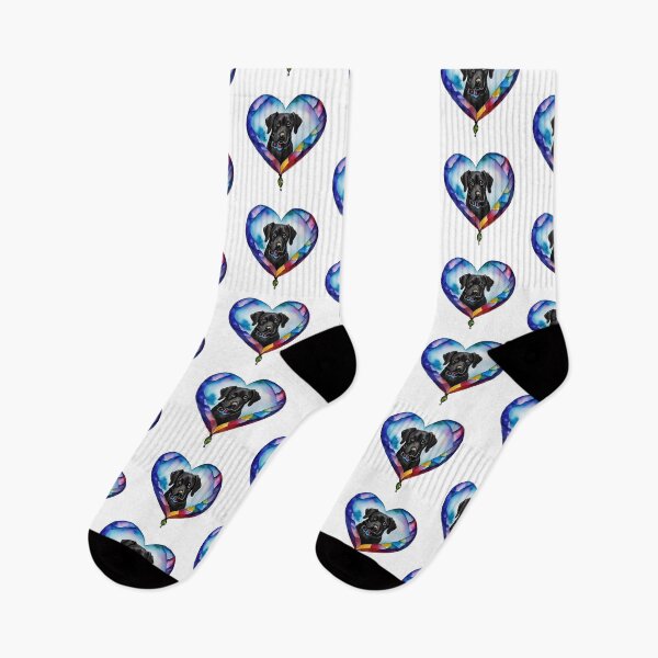 Item preview, Watercolor My Dog is My Valentine , My Love Heart designed and sold by MoStorish.
