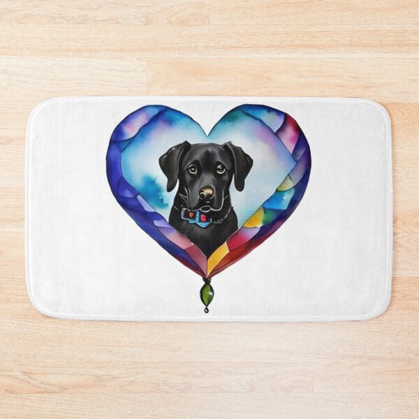 Item preview, Watercolor My Dog is My Valentine , My Love Heart designed and sold by MoStorish.