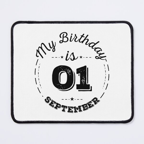 Item preview, my birthday is 01 september designed and sold by fatrin99.