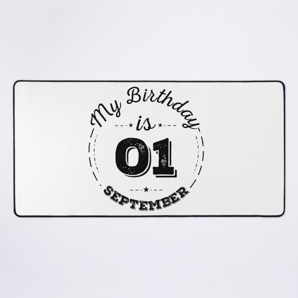 Item preview, my birthday is 01 september designed and sold by fatrin99.