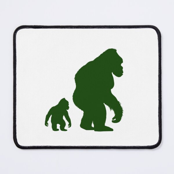 Item preview, Mountain Gorilla Millitary Green Silhouette designed and sold by Brockinator.