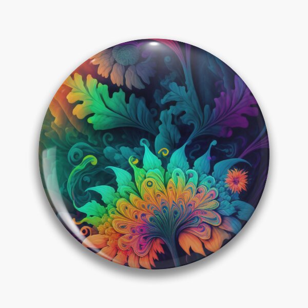 Item preview, psychedelic floral backgrounds designed and sold by sweary12.