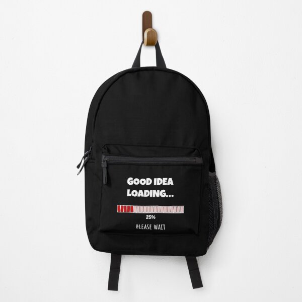 Item preview, Good Idea Loading... Please wait | Funny and witty loading bar text design designed and sold by ArtworkbyEmmy.