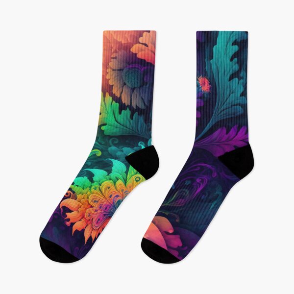 Item preview, psychedelic floral backgrounds designed and sold by sweary12.