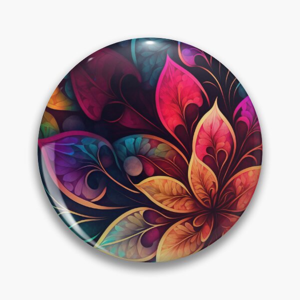Item preview, psychedelic floral backgrounds designed and sold by sweary12.