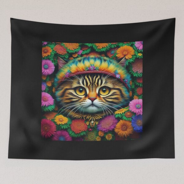 Item preview, Colourful Cats #1 designed and sold by GMXTrackMaD.