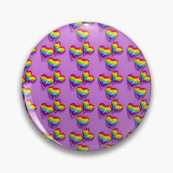 Item preview, Broome Pride Globo Corazones Púrpura designed and sold by BroomePride.