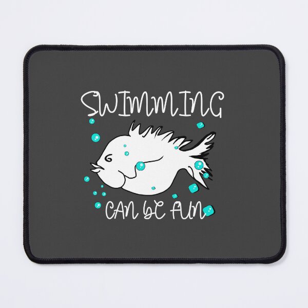 Item preview, Swimming can be fun funny swimming saying designed and sold by vibeno1.