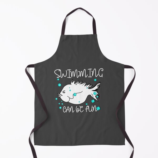 Item preview, Swimming can be fun funny swimming saying designed and sold by vibeno1.