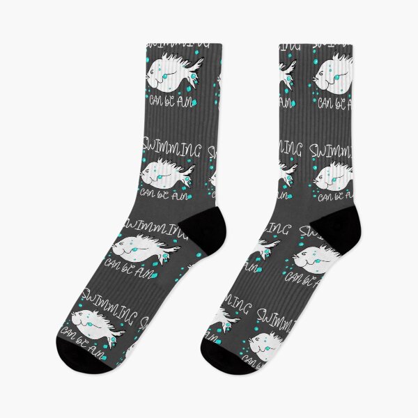 Item preview, Swimming can be fun funny swimming saying designed and sold by vibeno1.