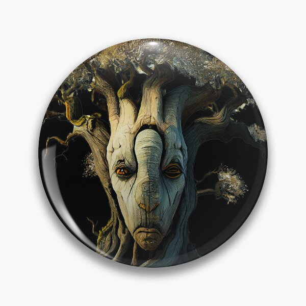 Item preview, Baobab African Tree Spirit Face of the Baobab Tree Deva designed and sold by WhitePinesVale.