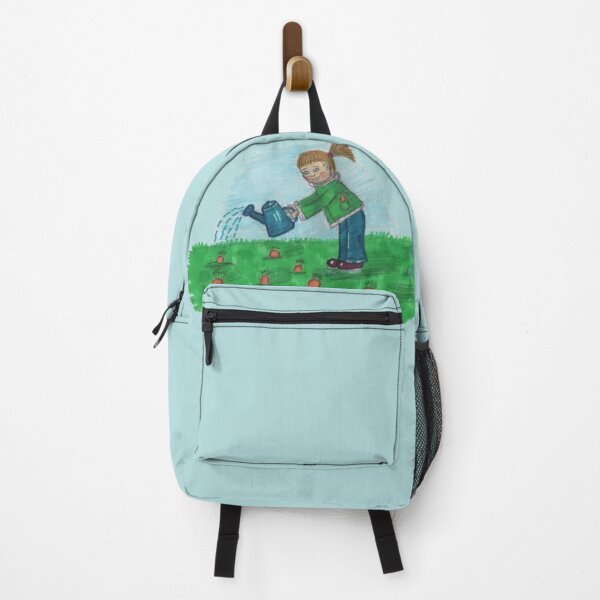 Item preview, Little Girl Watering Carrots designed and sold by mila-ola.