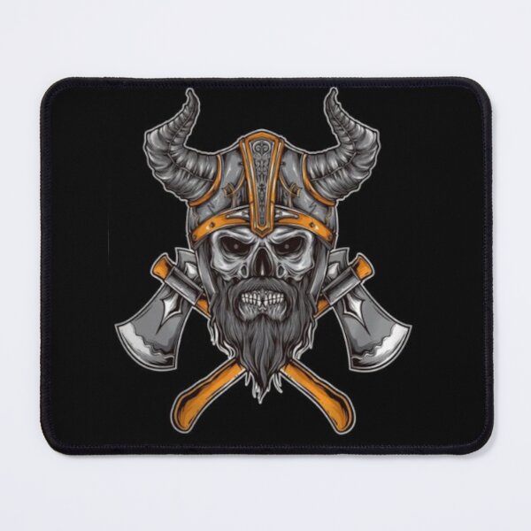 Item preview, viking skull designed and sold by Ahimsazen.