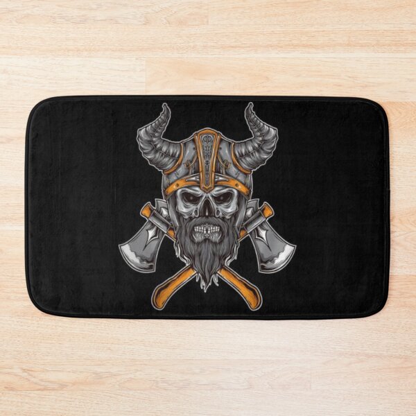 Item preview, viking skull designed and sold by Ahimsazen.