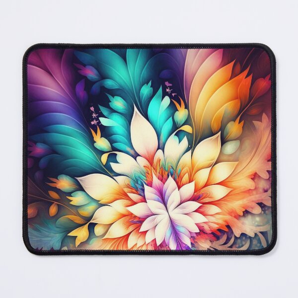 Item preview, psychedelic floral backgrounds designed and sold by sweary12.