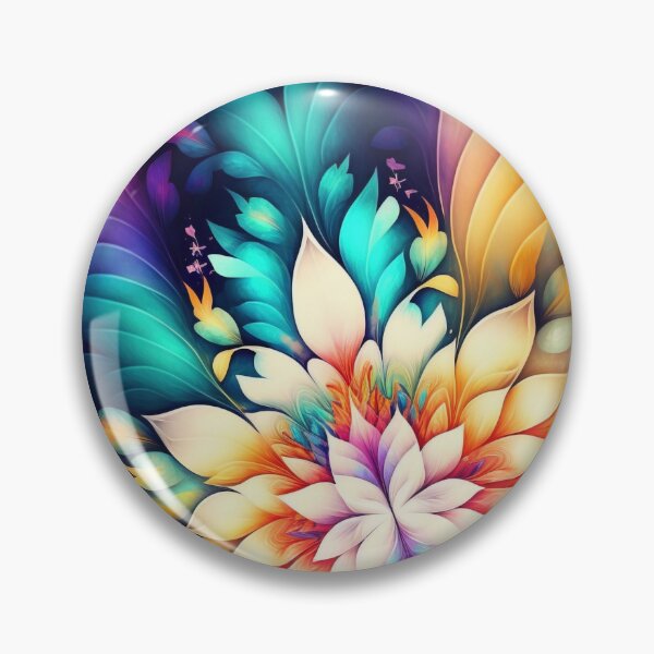 Item preview, psychedelic floral backgrounds designed and sold by sweary12.
