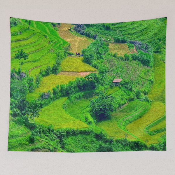Item preview, Vietnam - Road from Ha Giang to Dong Van. karst plateau designed and sold by franck380.