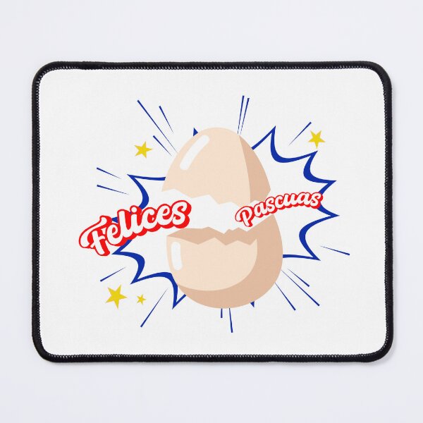 Item preview, Felices Pascuas Happy Easter Spanish text - Feliz Pascua - funny easter cracked egg  designed and sold by ALLURE-minimal.