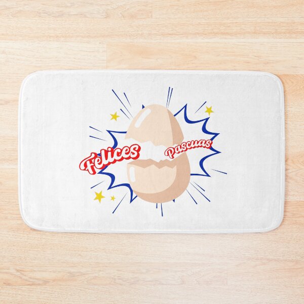 Item preview, Felices Pascuas Happy Easter Spanish text - Feliz Pascua - funny easter cracked egg  designed and sold by ALLURE-minimal.