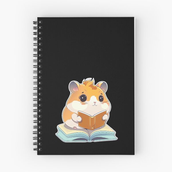 Item preview, Cute Hamster Reading Book Studying Education Perfect Pet Gift designed and sold by AnimalArtPhotos.