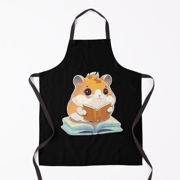 Item preview, Cute Hamster Reading Book Studying Education Perfect Pet Gift designed and sold by AnimalArtPhotos.