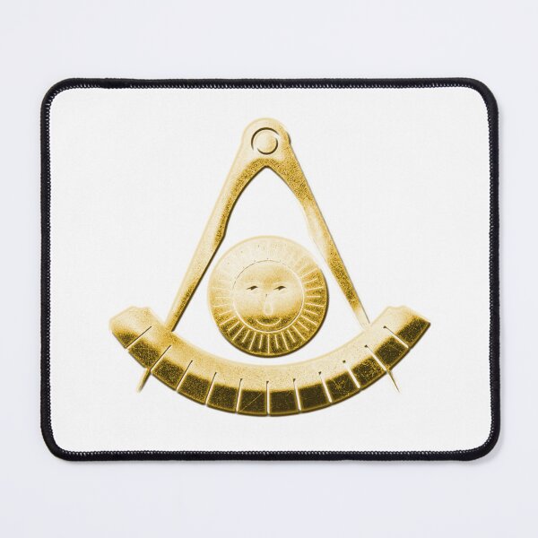 Item preview, Compass, sun and protractor, Jewel of Grand Master for Blue Lodge designed and sold by photonxt.