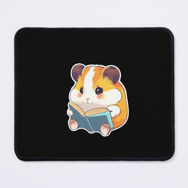 Item preview, Clever Hamster Reading Book Studying Education Perfect Pet Gift designed and sold by AnimalArtPhotos.