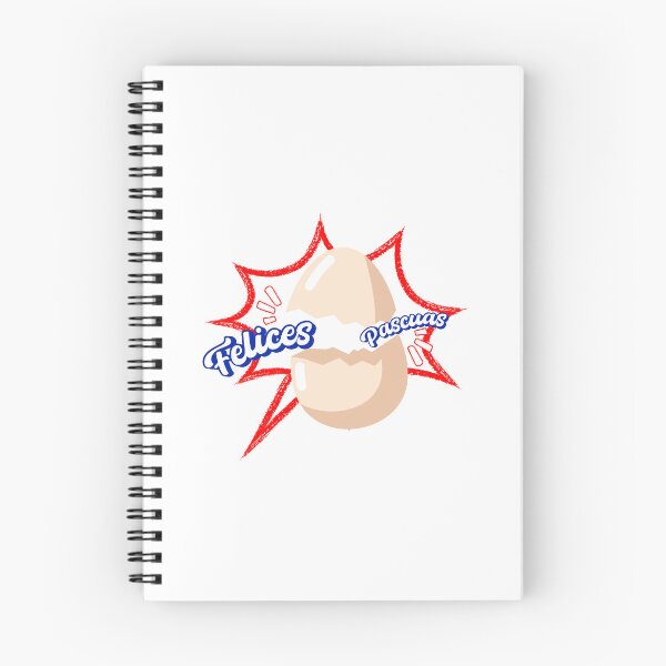 Item preview, Felices Pascuas Happy Easter Spanish text - Feliz Pascua - funny easter cracked egg  designed and sold by ALLURE-minimal.