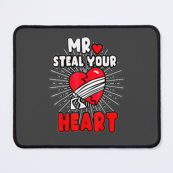 Item preview, Mr Steal Your Heart Valentines Day Fun V Day Boys Kids designed and sold by leaserholetsh.