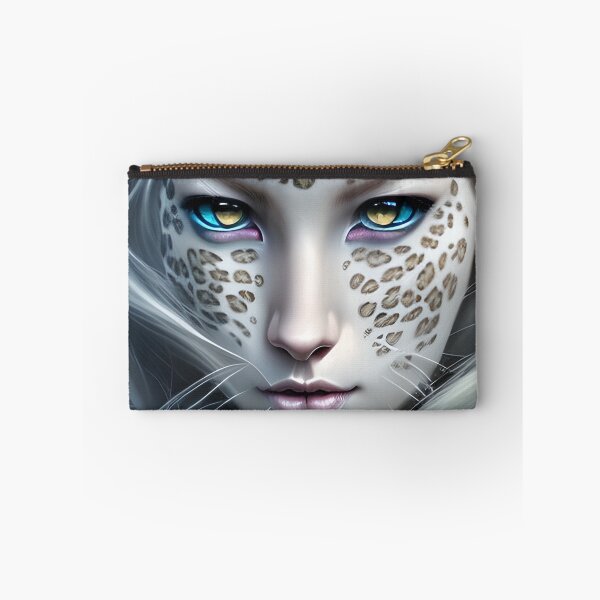 Item preview, White woman  leopard artwork designed and sold by Itzjustlife.