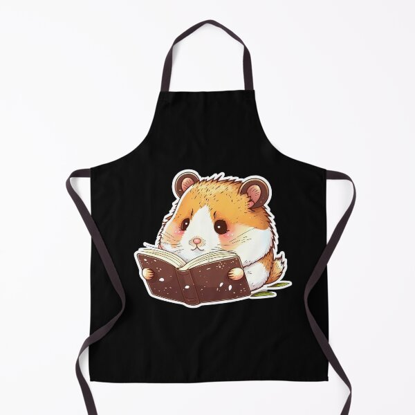 Item preview, Cool Hamster Reading Book Studying Education Perfect Pet Gift designed and sold by AnimalArtPhotos.