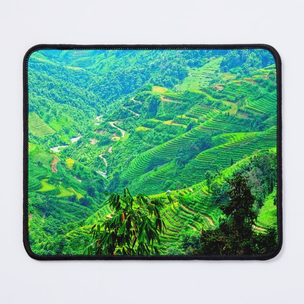 Item preview, Vietnam - Road from Ha Giang to Dong Van. paddy field designed and sold by franck380.