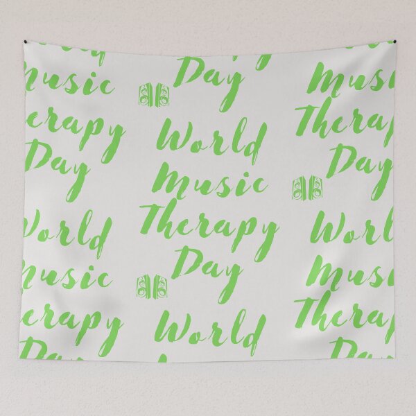 Item preview, World Music Therapy Day designed and sold by Simo0455.