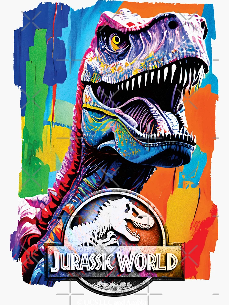 Jurassic World Hood Decal, Door Stickers, USDM Large Movie Prop Jurassic  Park, Dinosaurs, T-rex Birthday Gift, Jeep, Wall Decor 